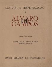 Capa do artigo Louvor e Simplificação de Álvaro de Campos