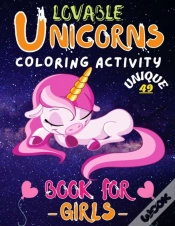 Capa do artigo Lovable Unicorn Coloring Activity Book For Girls