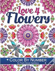 Love 4 Flowers - Color By Number