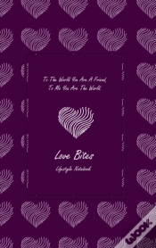 Capa do artigo Love Bites Lifestyle Write-In Notebook,