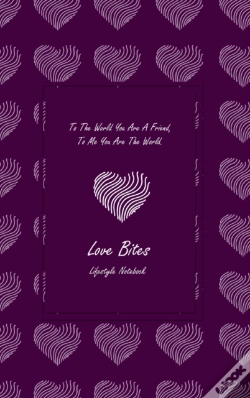 Capa do artigo Love Bites Lifestyle Write-In Notebook,