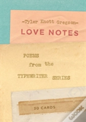 Love Notes: 30 Cards (Postcard Book): Poems From The Typewriter S
