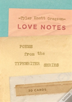 Capa do artigo Love Notes: 30 Cards (Postcard Book): Poems From The Typewriter S