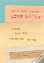 Capa do artigo Love Notes: 30 Cards (Postcard Book): Poems From The Typewriter S