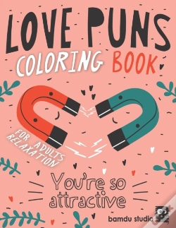 Capa do artigo Love Puns Coloring Book For Adults Relaxation