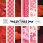 Love Valentines Day Scrapbook Paper - Preview