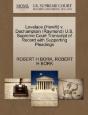 Lovelace (Hewitt) V. Dechamplain (Raymond) U.S. Supreme Court Transcript Of Record With Supporting Pleadings - Preview
