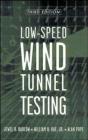 Low-Speed Wind Tunnel Testing - Preview