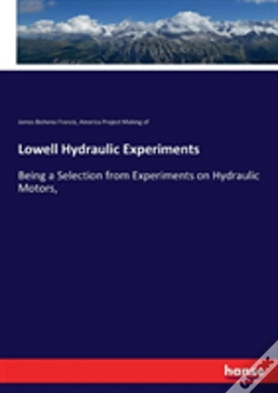 Capa do artigo Lowell Hydraulic Experiments