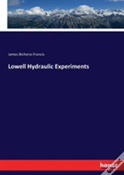 Capa do artigo Lowell Hydraulic Experiments