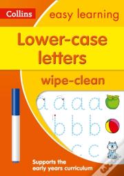 Lower Case Letters Age 3-5 Wipe Clean Activity Book