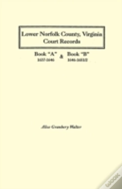 Capa do artigo Lower Norfolk County, Virginia Court Records