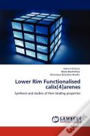 Lower Rim Functionalised Calix(4)Arenes