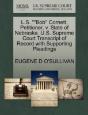 L.S. ""Bob'' Cornett, Petitioner, V. State Of Nebraska. U.S. Supreme Court Transcript Of Record With Supporting Pleadings - Preview