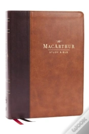 Capa do artigo Lsb, Macarthur Study Bible, Brown Leathersoft, Comfort Print, Thumb Indexed