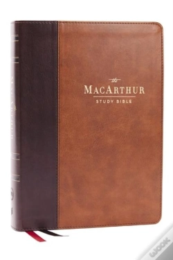 Capa do artigo Lsb, Macarthur Study Bible, Brown Leathersoft, Comfort Print, Thumb Indexed