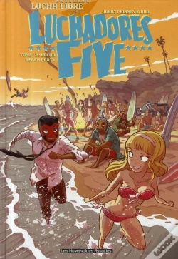 Capa do artigo Luchadores Five T.2 ; Lucha Beach Party