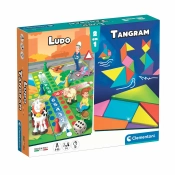 Capa do artigo Ludo + Tangram 2 Em 1 Clementoni 67373