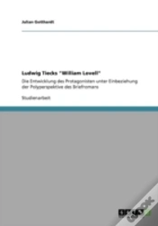Capa do artigo Ludwig Tiecks "William Lovell"