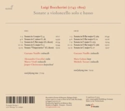Capa do artigo Luigi Boccherini: Sonate a Violoncello Solo E Basso - CD