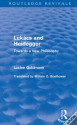 Capa do artigo Lukacs And Heidegger (Routledge Revivals)