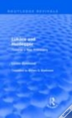 Capa do artigo Lukacs And Heidegger (Routledge Revivals)