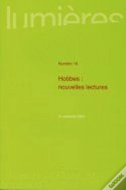 Capa do artigo Lumières, N 10/2007. Hobbes : Nouvelles Lectures
