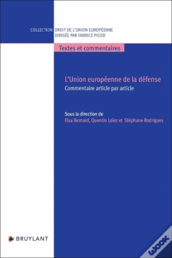 Capa do artigo L'Union Européenne De La Défense : Commentaire Article Par Article
