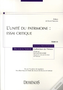 Capa do artigo L'Unité Du Patrimoine : Essai Critique