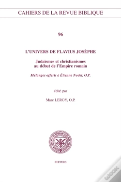 Capa do artigo L'Univers De Flavius Josephe