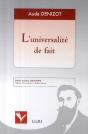 L'Universalité De Fait - Preview