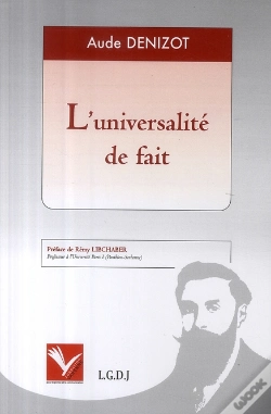 Capa do artigo L'Universalité De Fait