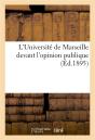 L'Universite De Marseille Devant L'Opinion Publique - Preview
