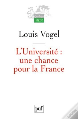 Capa do artigo L'Université, Une Chance Pour La France
