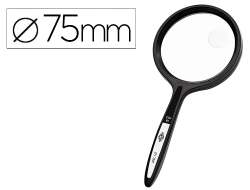 Capa do artigo Lupa cristal bifocal waltex - 75 mm.