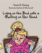 Lying On The Bed With A Monkey On Her Head