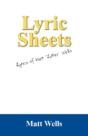 Lyric Sheets - Preview