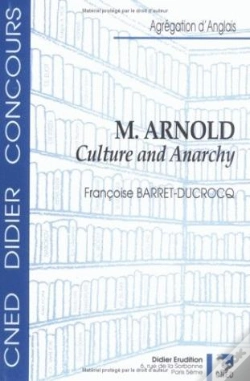 Capa do artigo M. Arnold - Culture And Anarchy
