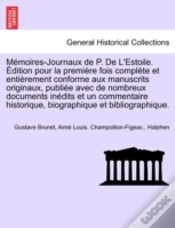 Capa do artigo M Moires-Journaux De P. De L