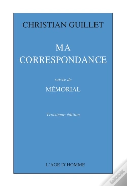 Capa do artigo Ma Correspondance ; Mémorial