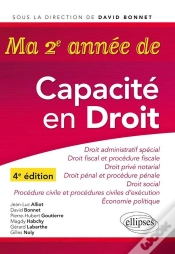 Capa do artigo Ma Deuxième Année De Capacité En Droit (4e Édition)