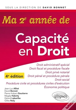 Capa do artigo Ma Deuxième Année De Capacité En Droit (4e Édition)