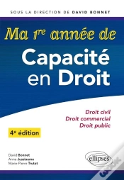 Capa do artigo Ma Première Année De Capacité En Droit (4e Édition)