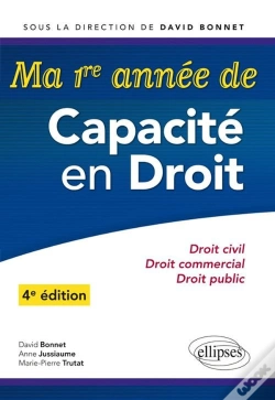 Capa do artigo Ma Première Année De Capacité En Droit (4e Édition)