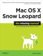 Mac Os X Snow Leopard: The Missing Manual - Preview