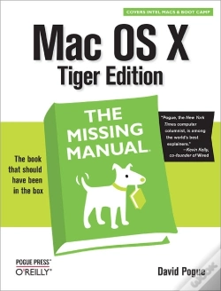 Capa do artigo Mac Os X: The Missing Manual, Tiger Edition