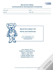 Capa do artigo Macarthur Communicative Development Inventories (Cdis)