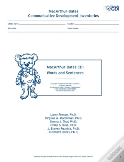 Capa do artigo Macarthur Communicative Development Inventories (Cdis)