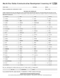 Macarthur Communicative Development Inventory Iii (Cdis Iii) - Preview