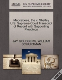 Capa do artigo Maccabees, The V. Shelley U.S. Supreme Court Transcript Of Record With Supporting Pleadings